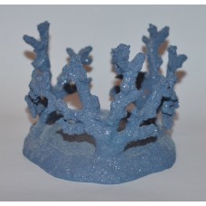 BATH BODY WORKS BLUE GLITTER CORAL REEF LARGE 3 WICK CANDLE HOLDER SLEEVE 14.5OZ 667544353926  172742997759